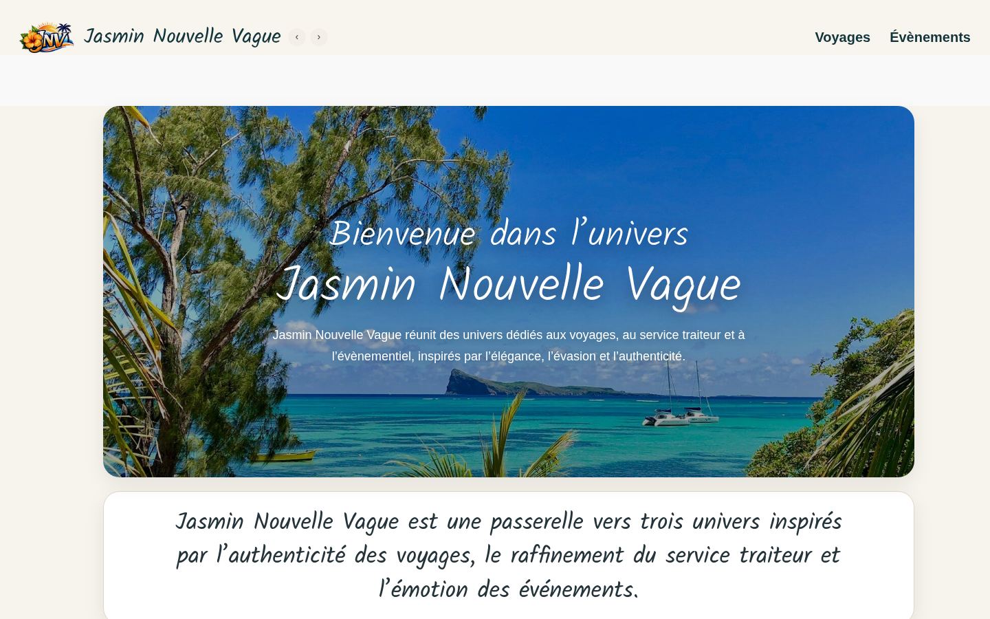 Site Jasmin Nouvelle Vague